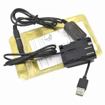 5V USB kabelis ACK-E2 tinka mobiliųjų galia banko+DR-E2 DR-400 BG-E2/E2N BP-511 baterija dc (nuolatinė srovė rankena Canon EOS 20D 30D 40D 50D, 5D D30 D60