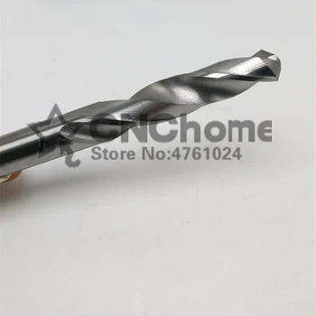 5VNT 3.0 mm-6,0 mm Kieto Karbido twist drill bits, Lieti tiesiu kotu gręžimo Kanapių gėlės, karbido gręžimo metalo (4mm/5mm/6mm)
