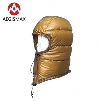 AEGISMAX Lauko Pėsčiųjų Žąsų Žemyn Šiltą Kepurę Ultralight Nešiojamų Žemyn Skrybėlę Anti-freeze Vėjo Lauko Žiemą Dviračiais Skrybėlę