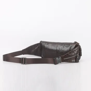 AETOO Naujos odinės kišenės vyrų daugiafunkcinis odos vyriški maišelį įstrižainės kryžiaus odinis juosmens paketai vyrų mados juosmens krepšys