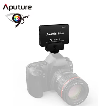 Aputure AL-M9 Kišenėje, LED Vaizdo Šviesos, Kamera Studija Šviesos Įkrovimo Photo Light CRI/TLCI 95 Canon Vestuvinių filmų kūrimas