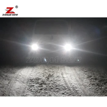 Canbus klaidų Baltas LED DRL lemputės + Atvirkštinės + parkavimo šoninis apšvietimas komplektas VW Transporter T5 T5.1 T6 2010-2019