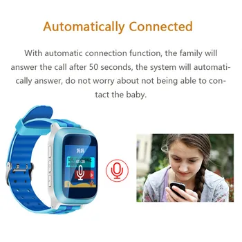 DS18 Smart Žiūrėti Vaikams, Vaikų, kūdikių GPS WiFi Locator Tracker SOS Skambučio SMS Vandeniui Paramos SIM Kortelės PK Q50 Q90 Q10