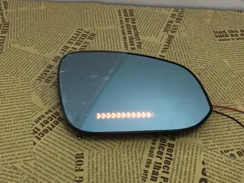 EOsuns Galinio vaizdo blue veidrodis Led posūkio signalo Šildymo Blind spot monitor už Renault Clio Espace Koleos Duster,2vnt