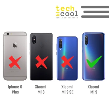FunnyTech®Silikono Atveju Xiaomi Mi9 l maskuojanti žalia