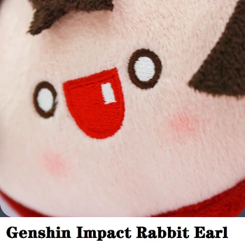 Genshin Poveikio Cosplay Pliušinis Lėlės Naujų Anime Projekto Gintaro Grafas Triušis Animacinių filmų Stuff PP Medvilnės Gleives Pagalvę Vaikams, Žaislas, Atostogų Dovanų