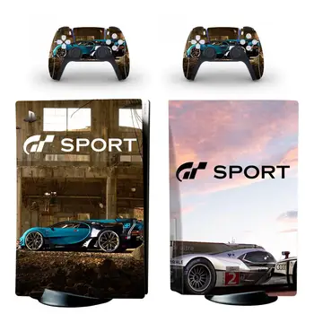 GT Sport PS5 Standartinio Disko Leidimas Odos Lipdukas, Decal Padengti 5 PlayStation Konsolės & Valdytojas PS5 Odos, Vinilo Įklijos