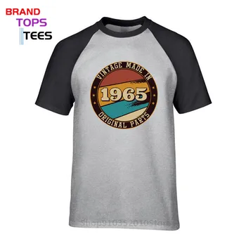 Klasikinių Senovinių 1965 marškinėliai vyrų prisijungė 55-oji Gimtadienio Tėvo diena dovanos Idėja Tee Viršūnes Gimė 1965 Klasikinis 55 Metų amžiaus, 1965, T-shirt