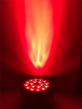 LED Par 18x12 M RGBW 4IN1 luce della lavata di Lusso Valdytojas DMX Led Butas Par Luci dj