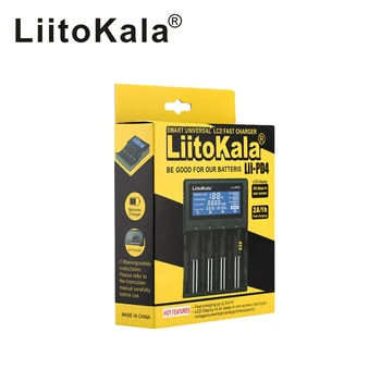 LiitoKala Lii-PD2 Lii-PD4 LCD Baterijos Įkroviklio 21700 20700 18650 18350 26650 22650 14500 NiMH Baterija, 