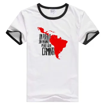 Lotynų Amerika trumpas rankovės atsitiktinis Vyrai Moterys T-shirt Cool Marškinėlius Spausdinti Viršūnes Mados Tees tee GA1220