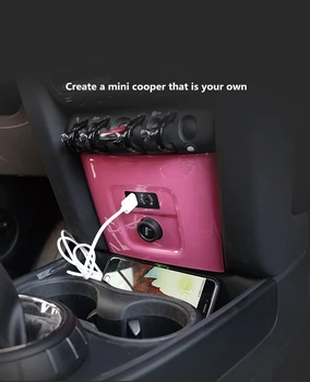 MINI Cooper F60 Tautietis Automobilių Optikos Reikmenys Mini F60 Cigarečių USB Žiebtuvėlis Skydelis Dekoratyvinis Būsto Lipdukas Dangtis