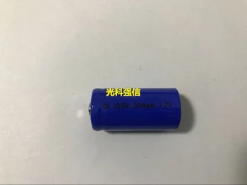 Nauja originali polimerų 3,7 V ličio-jonų baterija 18350 2000 MAH plokštės patarimas
