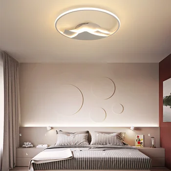 Paviršiaus Sumontuoti LED Lubų Šviesos Blizgesio Luminaria Už Kambarį Aliuminio Nuotolinio Valdymo Lubų Šviestuvai, Patalpų Apšvietimas Plafon