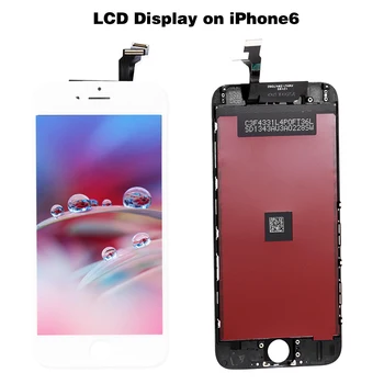 Reitingas AAAA+++ iPhone 6 6S 6P 6SP 7 7P 8 8Plus LCD su Puikus 3D Jutiklinis Ekranas skaitmeninis keitiklis Asamblėjos iPhone 4S 5S 5 Ekrano