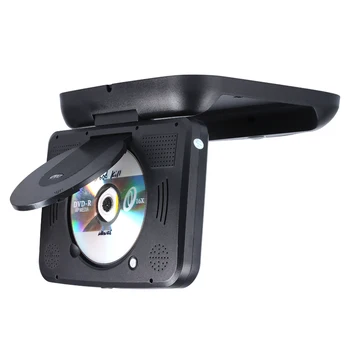 Seicane9 colių Automobilinis Stogo Sumontuotas Ekranas LED Skaitmeninis Ekranas DVD Grotuvas, su 3 IR ausies FM Siųstuvas Apversti Žemyn palaiko 32 Bitų Žaidimas
