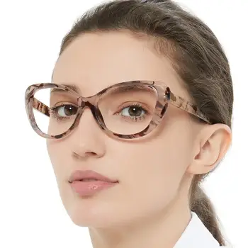 Skaitymo Akiniai Moterų Cat Eye Mėlynos Šviesos Blokavimas Akinius gafas proteccion lentes para computadora oculos feminino MARE AZZURO