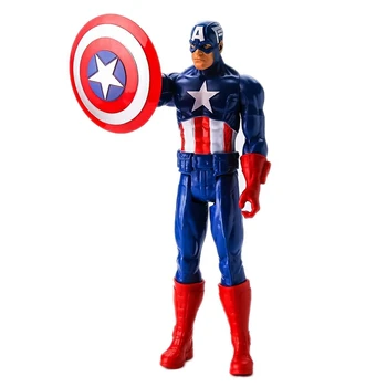 Stebuklas Keršytojas:Begalybės Karo Kapitonas Amerika Steve Rogers Su Shield Veiksmų-Paveikslas Kūrybos Kolekcines Modelio Vaikų Dovanų
