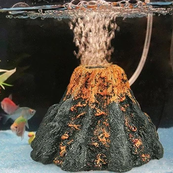 Ugnikalnių Akvariumo Apdaila Žuvų Bako Apdailos Akvariumo Reikmenys Vulkaninės Uolienos Pet Produkto Žuvų Bako Apdailos Kraštovaizdžio