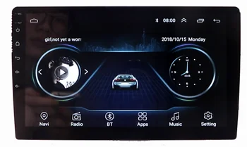 Universalus headunit Žaidėjas Andriod Autoradio GPS Navigacija, Automobilių Multimedia WiFi USB FM Automobilių GPS Garso Radijas Stereo