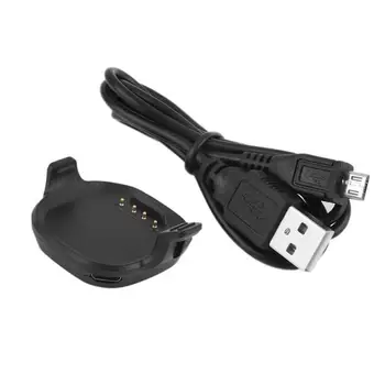 USB Įkrovimo lizdas Dokas Smartwatch Laikrodį Įkroviklio Garmin Forerunner 10 ir 15 GPS Veikia Smart Žiūrėti