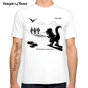 Vagarytees 2020 vyrų marškinėlius vyrų vasaros Juokingas Interneto Skaldytų Dinozaurą t-shirt marškinėliai vyrams, jūs spausdinimo dinozaurų marškinėliai