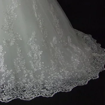 Vestido de Noiva Princesė Vestuvių Suknelė 2021 Off Peties, Aplikacijos, Nėrinių Brangioji, Uždusęs Kamuolys Suknelė Vestuvių Suknelė Chalatas De Mariee