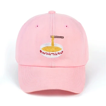 VORON2017 naujas prekės ženklas skrybėlę siuvinėjimo ramen medvilnės beisbolo kepuraitę mados vyrai moterys reguliuojamas suaugusiųjų saulės skrybėlę vairuotojo bžūp hip-hop skrybėlę