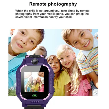 Z6 Vaikų Vaikams Žiūrėti Telefonas Smart Žiūrėti Smartwatch Su 2G Sim Kortelės, Foto Vandeniui IP67 Berniukų, Mergaičių Dovana 