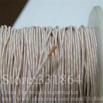 2.58 mm 0.1mmX400 sruogos(10m /vnt) Mano antena Litz wire,Multi-kryptis poliesteris šilko paketas pintas multi-kryptis vielos