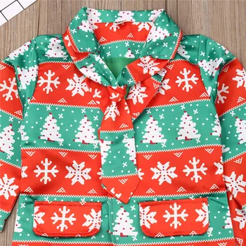 2-8 Metų Bamblys Berniukai Kalėdų Komplektus Santa Claus Spausdinti Marškinėliai Berniukams Kelnės Komplektus Vaikų Berniukų 
