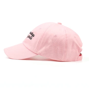 2017 naujas Moterų trečiadieniais Mes Dėvėti Rožinės spalvos siuvinėjimo tėtis bžūp mergina vasaros mados beisbolo kepuraitę Hip-Hop skrybėlę