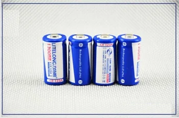 8PCS aukštos kokybės 3v 3.0 v, 1300mAh cr123a 123A LiFePO4 Ličio Baterija 16340 3V fotoaparatas įkraunama Li-ion baterijos