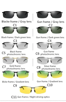 AIMISUV Poliarizuoti Akiniai nuo saulės Vyrų Vairavimo photochromic akiniai nuo saulės, Lauko Akinius Metaliniais rėmais Vyrams UV400 Akiniai gafas de sol