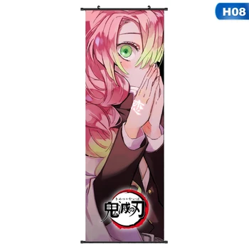 Anime, Manga Demon Slayer Kimetsu Nr. Yaiba Sienos Plakatas Pažymėkite 30*90cm