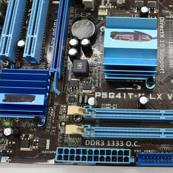 ASUS P5G41T-M LX V2 Plokštė DDR3 8GB G41 P5G41T-M LX V2 X16 Computador Darbalaukio Plokštės PCI-E VGA p5G41T Usado