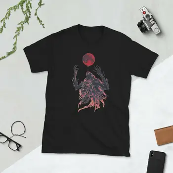 Bloodborne Mėnulio Buvimas Marškinėliai