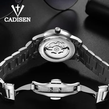 CADISEN C1032 vyriški Laikrodžiai 2019 Top Brand Prabangių Laikrodžių Vyrams Automatinis Mechaninis laikrodis Vyrams, Vandeniui Laikrodis Relogio Masculino