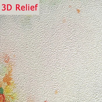 Custom Sienų Tapetai, 3D Akvarelė Žalias Lapas Sienų Tapyba Kambarį, TV, Sofa, Miegamojo Namų Dekoro Papel De Parede 3D Freskomis