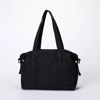 Didelės talpos drobės moterų maišelį laukinių paprastas studentas maišelį bagažo mados pečių maišą