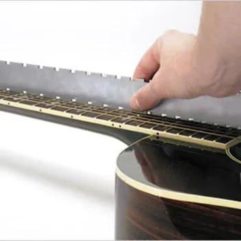 Gitaros Kaklo Įpjovomis Straight Edge Luthiers Priemonė Labiausiai Elektrinės Gitaros Frets naudinga