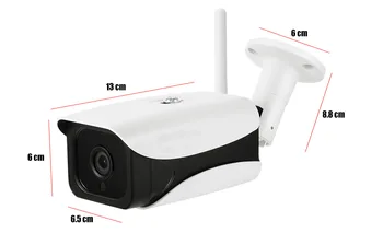HD 1080P IP Kamera, Wireless Wifi Kulka Camara Lauko Vandeniui Naktinio Matymo IR Supjaustyti Onvif P2P Home Security Camara 2018
