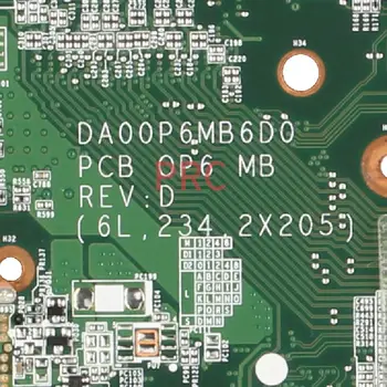 HP CQ61 Nešiojamas Plokštė DA00P6MB6D0 GL40 DDR2 Notebook Mainboard