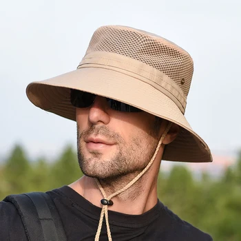 K31 Lauko Žvejybos Bžūp Vasaros Saulės Apsaugos, Anti-UV Skrybėlę Sunhat Vyrų Žvejys Skrybėlės Kvėpuojantis Vyrų Bennet Kepurės Greitai-sausas