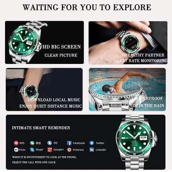 LIGE Naujas Smart Watch Vyrai 