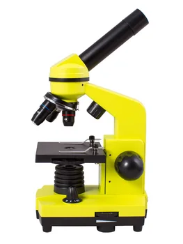 Mikroskopas levenhuk vaivorykštė 2L kalkių \ kalkių