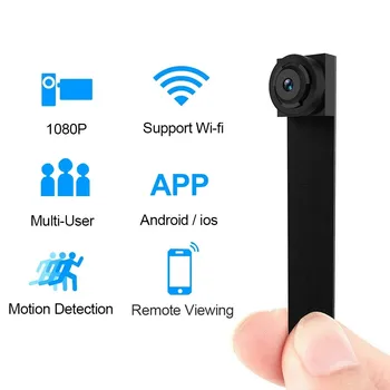 Mini Kamera, Wifi 1080P Vaizdo įrašymo Kamera HD Mikro Kamera, Nuotolinio Stebėti, Stebėjimo kameros, 