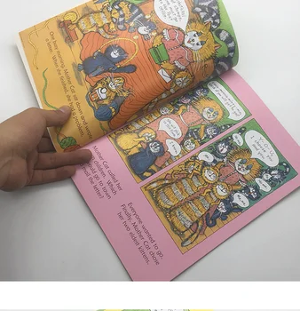 Scaredy Katės Nuotrauką Knygos Vaikams anglų kalba, Knygos Vaikams Nuotrauką Istorija Pradžioje Švietimo Žaislai, Vaikas Žaidimai Cartao Brinquedo