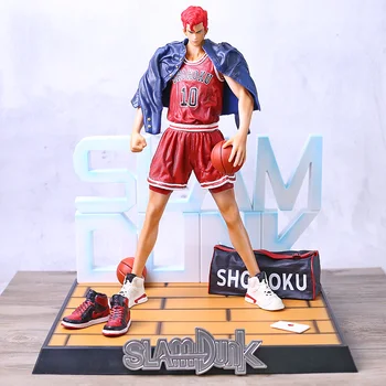 Slam Dunk Shohoku 10 Sakuragi Hanamichi 1/4 Skalės PVC Pav Kolekcines Modelis Žaislas Statula