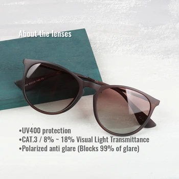 Toketorism Mados TR90 Rėmelis Saulės akiniai Vyrams Poliarizuota Moterų Gradientas Akiniai nuo saulės Vairuotojo Akiniai